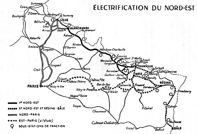L'électrification du Nord-Est par H. Lefort