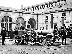 Locomotive d'inspection la Petite, construite par Buddicom à Sotteville (1855)