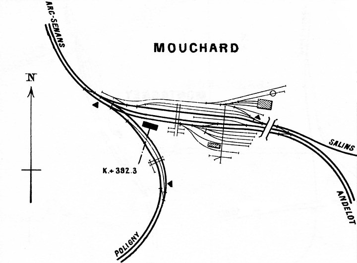 BIFURCATION DE MOUCHARD (1904)
