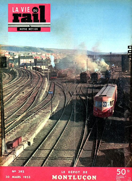 LA VIE DU RAIL n° 392 du 30 mars 1953