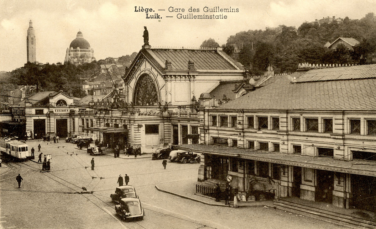 LIÈGE-GUILLEMINS • BÂTIMENT VOYAGEURS (1864)