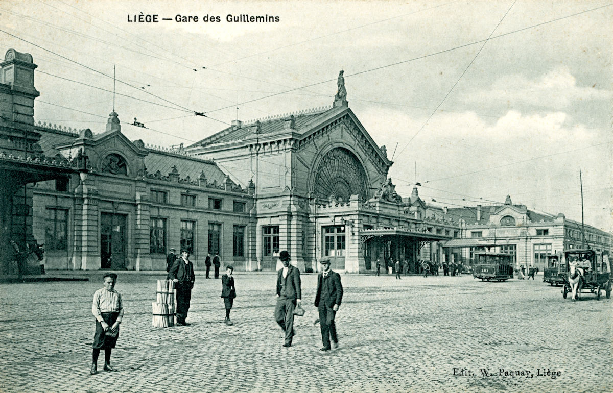 LIÈGE-GUILLEMINS • BÂTIMENT VOYAGEURS (1864)