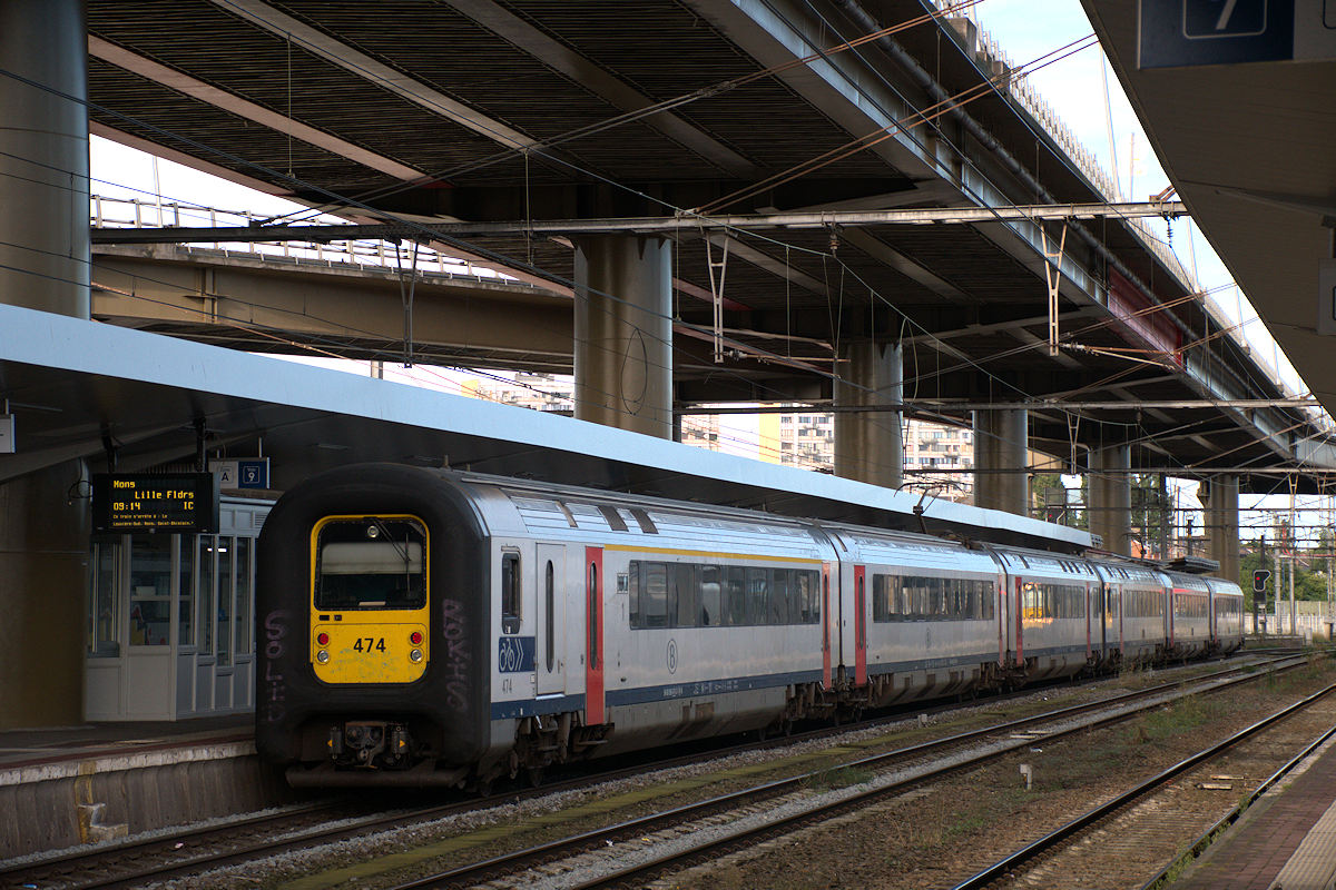 AM96 448 SNCB • INTERCITY 930 CHARLEROI-CENTRAL > LILLE-FLANDRES
