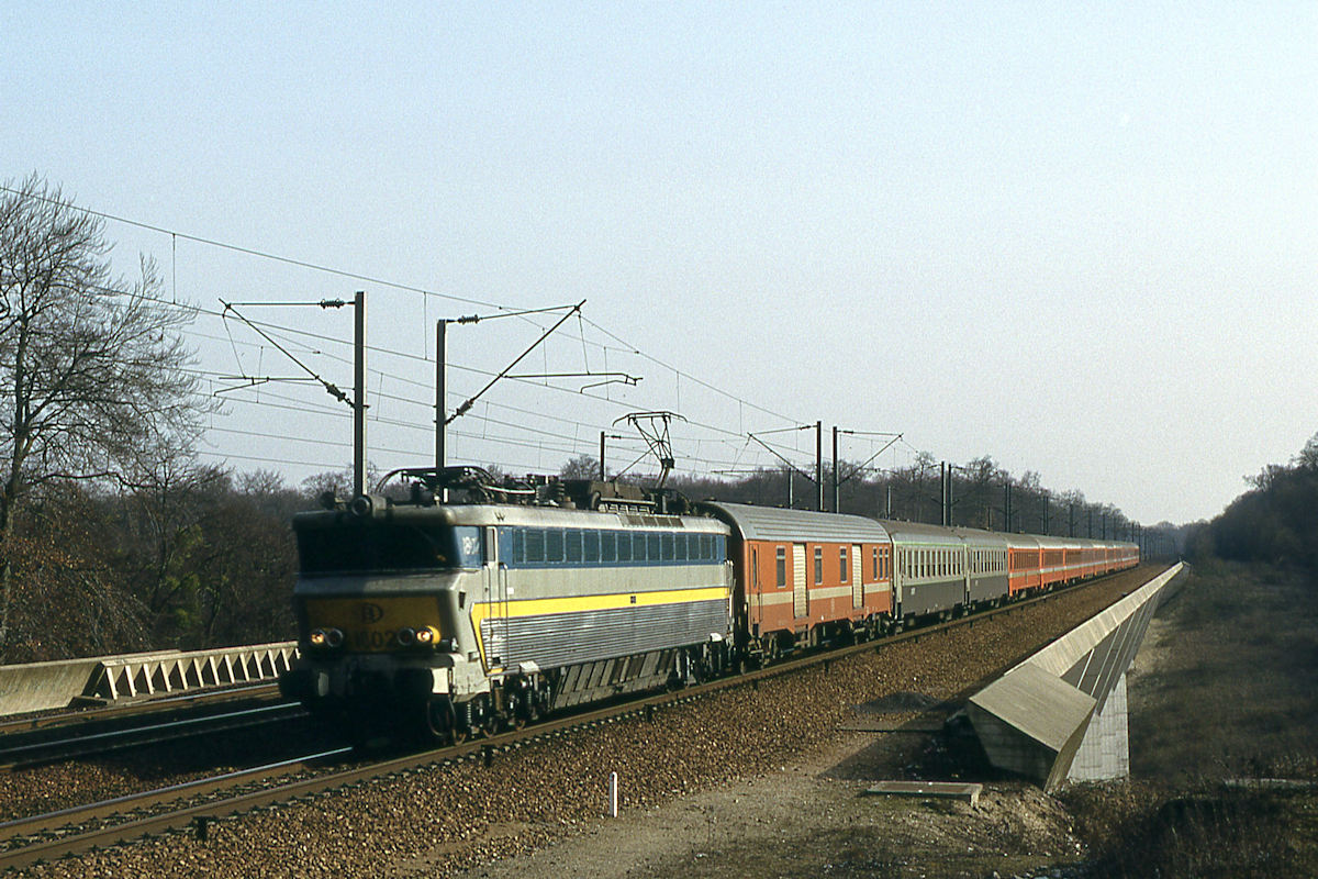 CC 1802 SNCB • R 285 PARIS NORD > AMSTERDAM CENTRAAL STATION