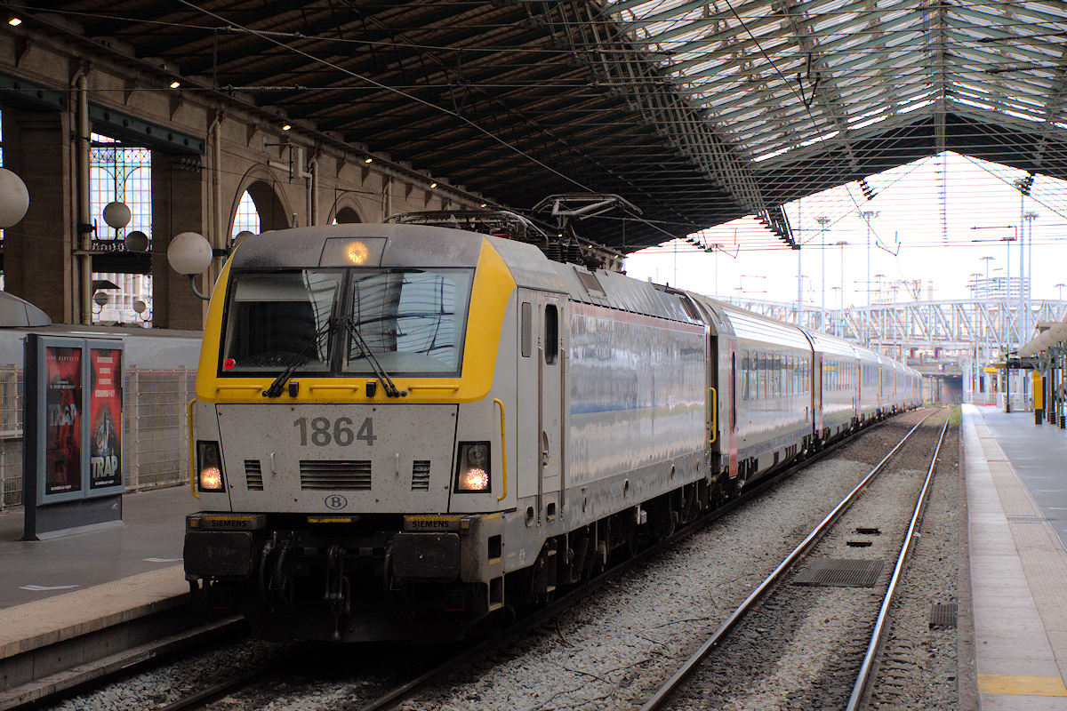 HLE 1864 SNCB • EUROCITY 64 BRUXELLES-MIDI/BRUSSEL ZUID > PARIS-NORD
