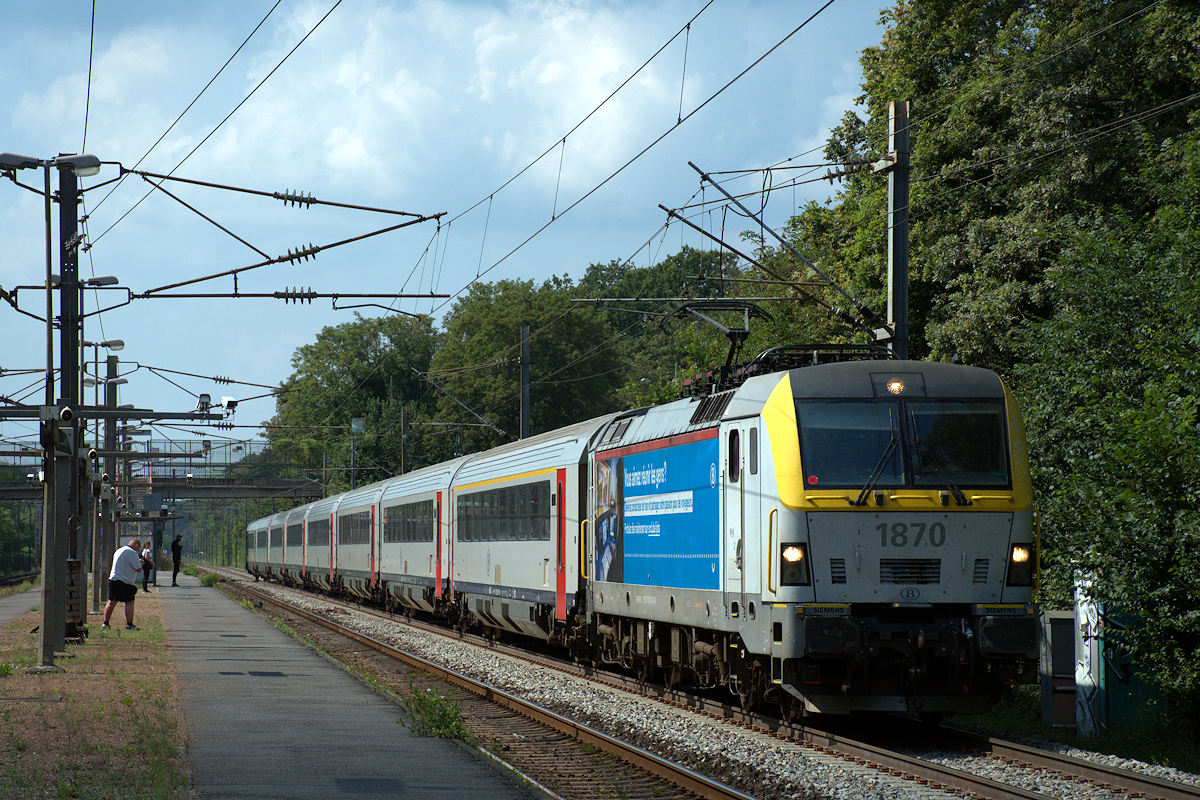 HLE 1870 SNCB • EUROCITY 64 BRUXELLES-MIDI/BRUSSEL ZUID > PARIS-NORD