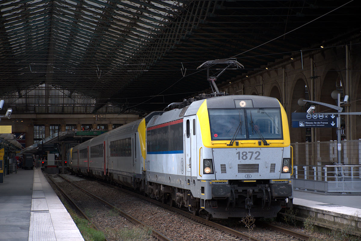 HLE 1872 SNCB • EUROCITY 67 PARIS-NORD > BRUXELLES-MIDI/BRUSSEL ZUID