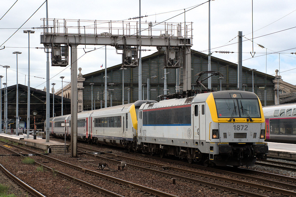 HLE 1872 SNCB • EUROCITY 67 PARIS-NORD > BRUXELLES-MIDI/BRUSSEL ZUID