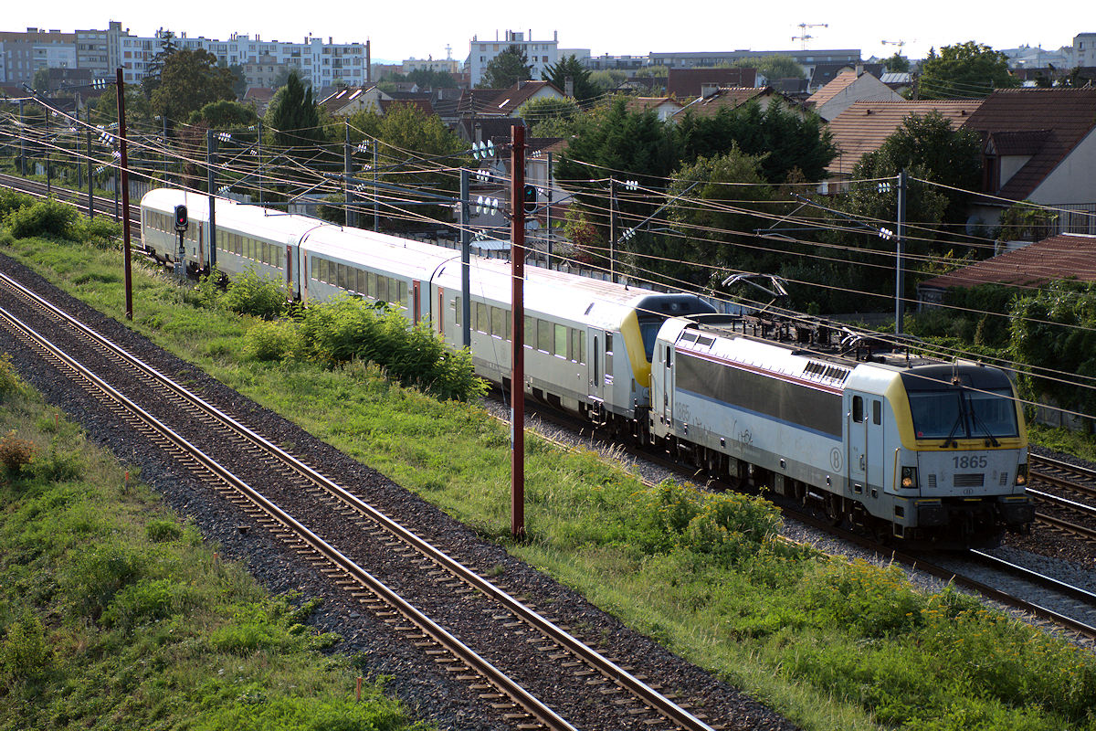 HLE 1865 SNCB • EUROCITY 77 PARIS-NORD > BRUXELLES-MIDI/BRUSSEL ZUID