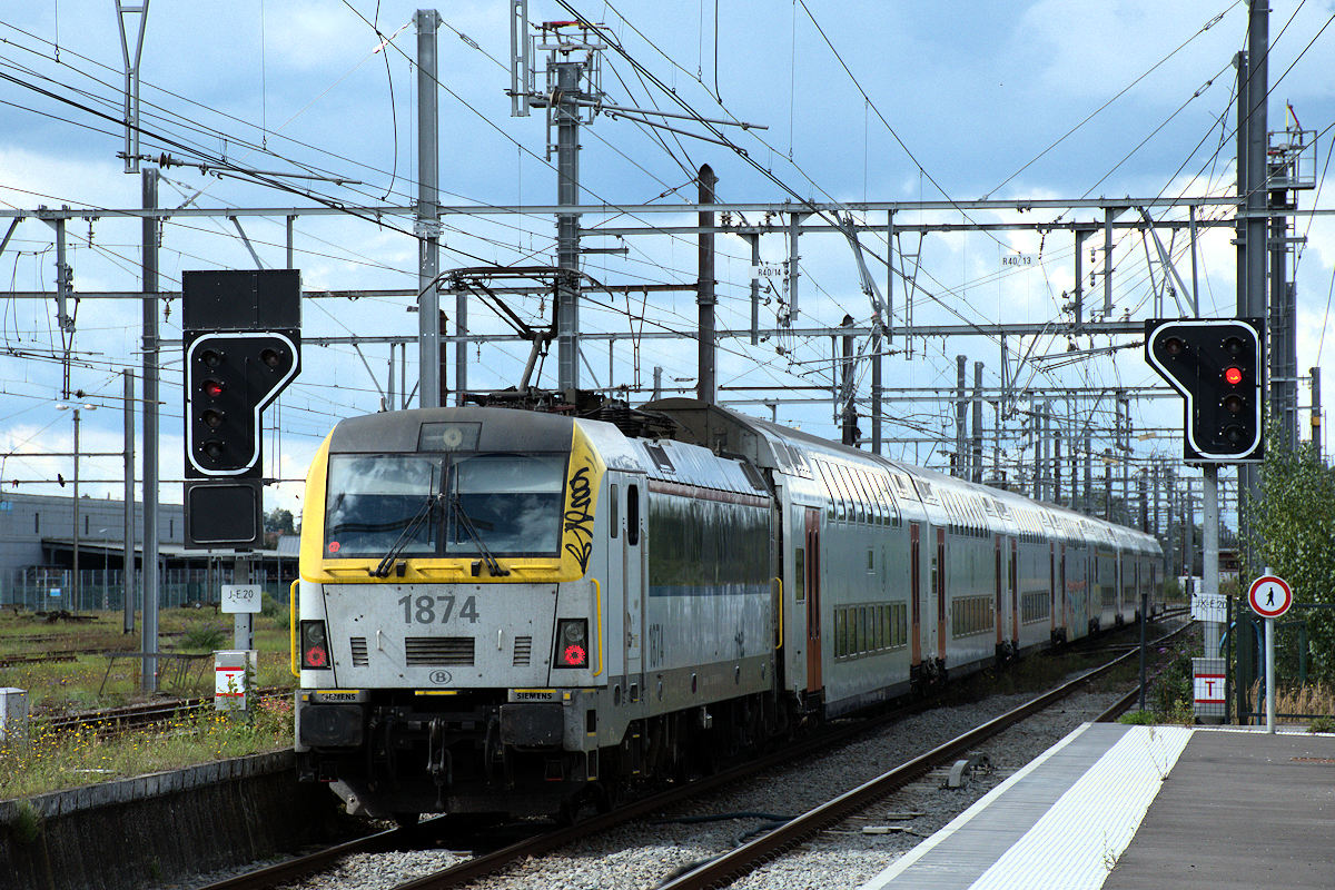 HLE 1874 SNCB • INTERCITY 2013 CHARLEROI-CENTRAL > ESSEN