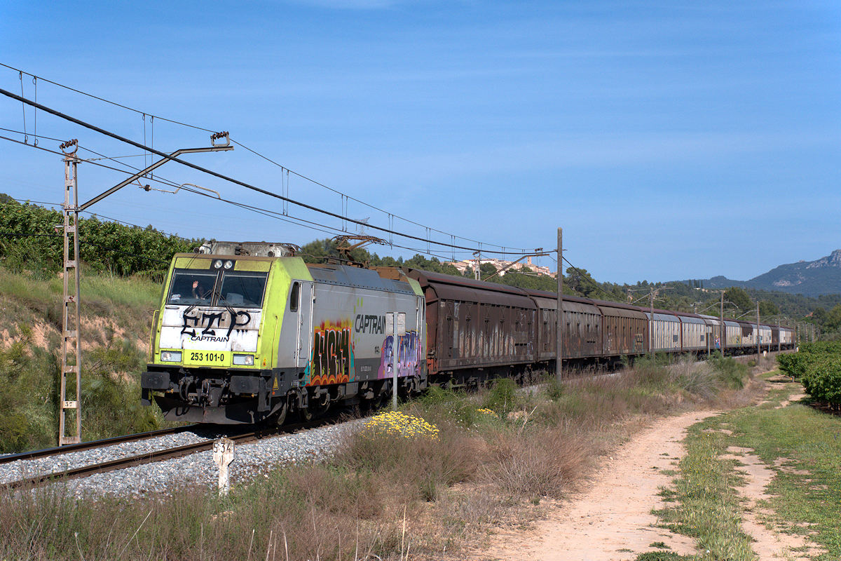 SÉRIE 253 CAPTRAIN ESPAÑA (SNCF LOGISTICS) • 253-101-0