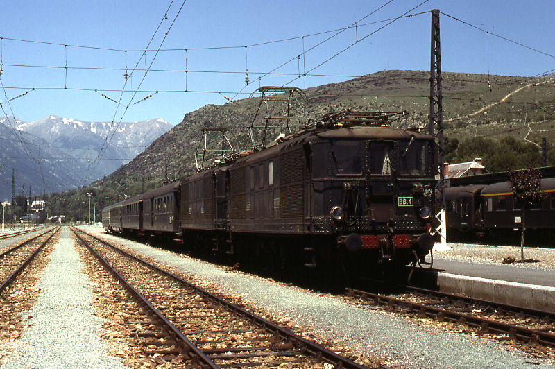 SNCF BB 4183 • TOULOUSE MATABIAU•LA TOUR DE CAROL-ENVEITG