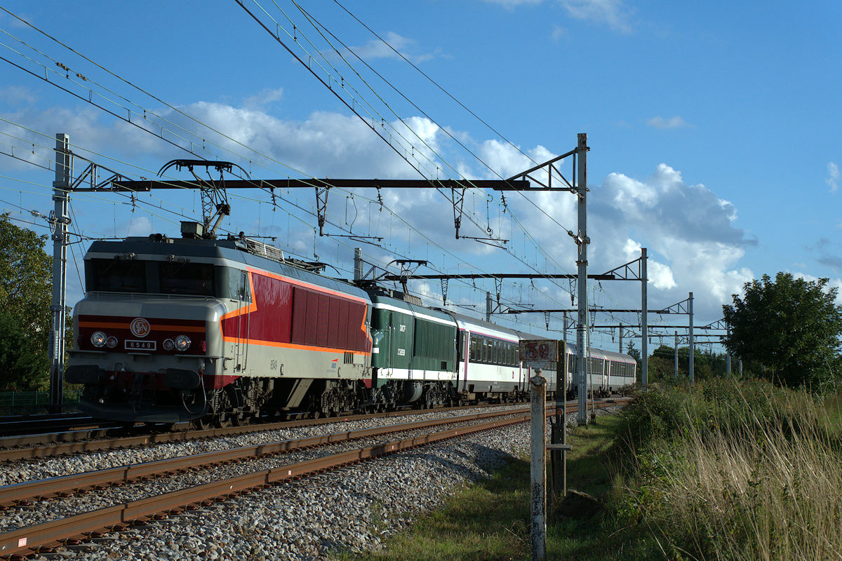 CC 6549 + CC 6558 ASSOCIATION POUR LA PRÉSERVATION DU MATÉRIEL FERROVIAIRE SAVOYARD (APMFS)