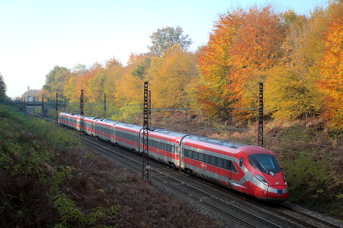 ETR 1000 RAME 15 • FRECCIAROSSA 6651 PARIS-GARE DE LYON > LYON-PERRACHE