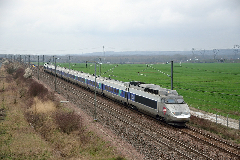 TGV 5297 BRIVE-LA-GAILLARDE -LILLE-EUROPE