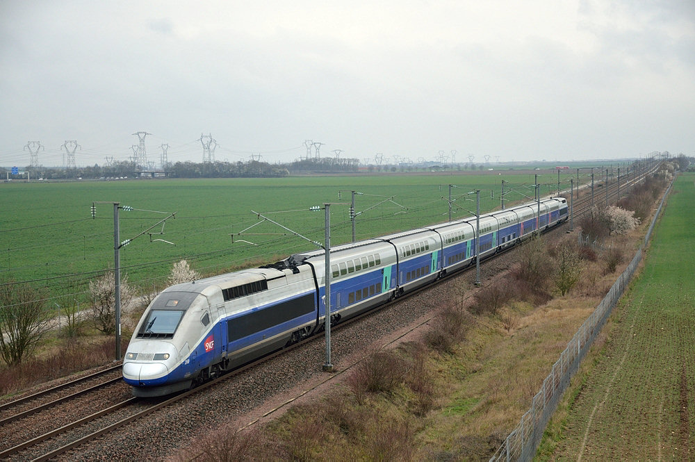 TGV LYRIA 9796 LILLE-EUROPE - BRIG