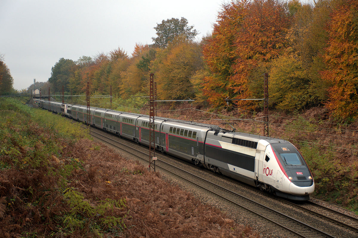 TGV 236 + TGV 853 • TGV INOUI 32975 PARIS-GARE DE LYON > MULHOUSE |TGV INOUI 34941 PARIS-GARE DE LYON > ANNECY