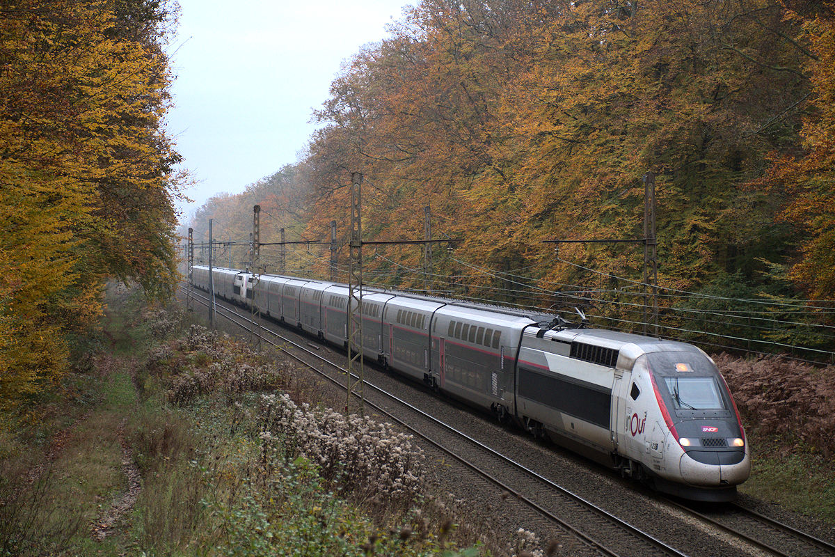 TGV 238 + TGV 265 • TGV INOUI 32964 MULHOUSE > PARIS-GARE DE LYON | TGV INOUI 34690 LYON-PART-DIEU > PARIS-GARE DE LYON