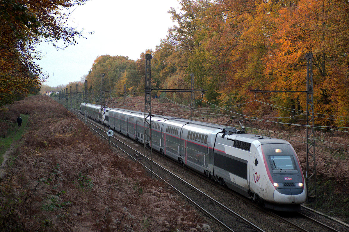 TGV 4725 + TGV 261 • TGV INOUI 32923 PARIS-GARE DE LYON > LYON-PART-DIEU