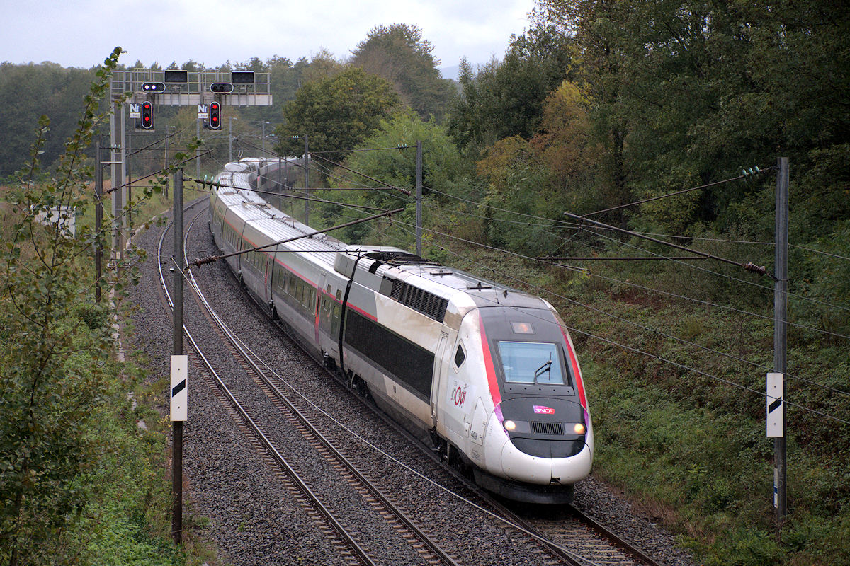 TGV 4418 • TGV INOUI 5516 NICE > NANCY