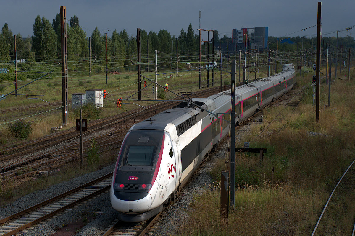 TGV 4411 • TGV INOUI 7116 VALENCIENNES > PARIS-NORD