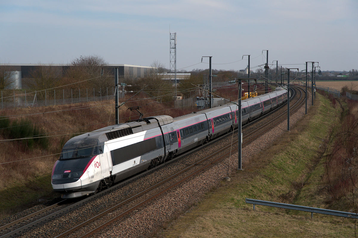 TGV 4506 FRANCE-ITALIE