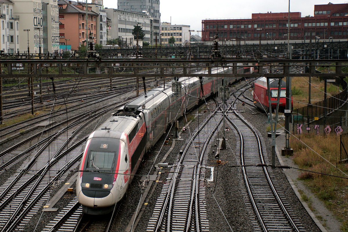 TGV 4723 + TGV 4703 • LYRIA 9203 PARIS-GARE DE LYON > ZÜRICH HB
