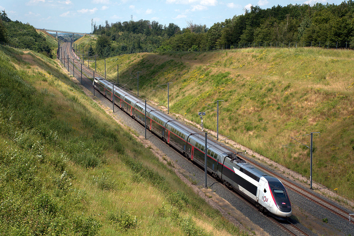 TGV 4707 • TGV INOUI 9898 MONTPELLIER-SAINT-ROCH > LUXEMBOURG