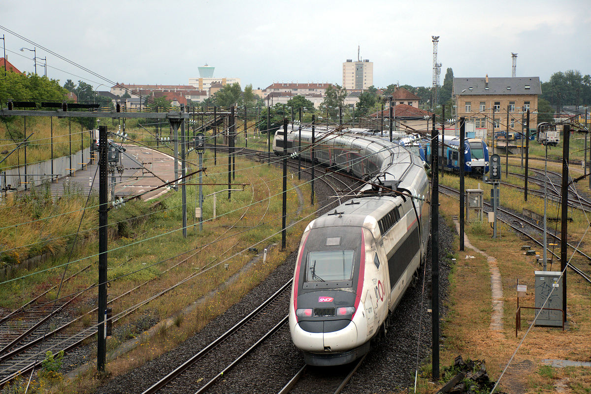 TGV 4711 • TGV INOUI 9879 LUXEMBOURG > MONTPELLIER-SUD DE FRANCE