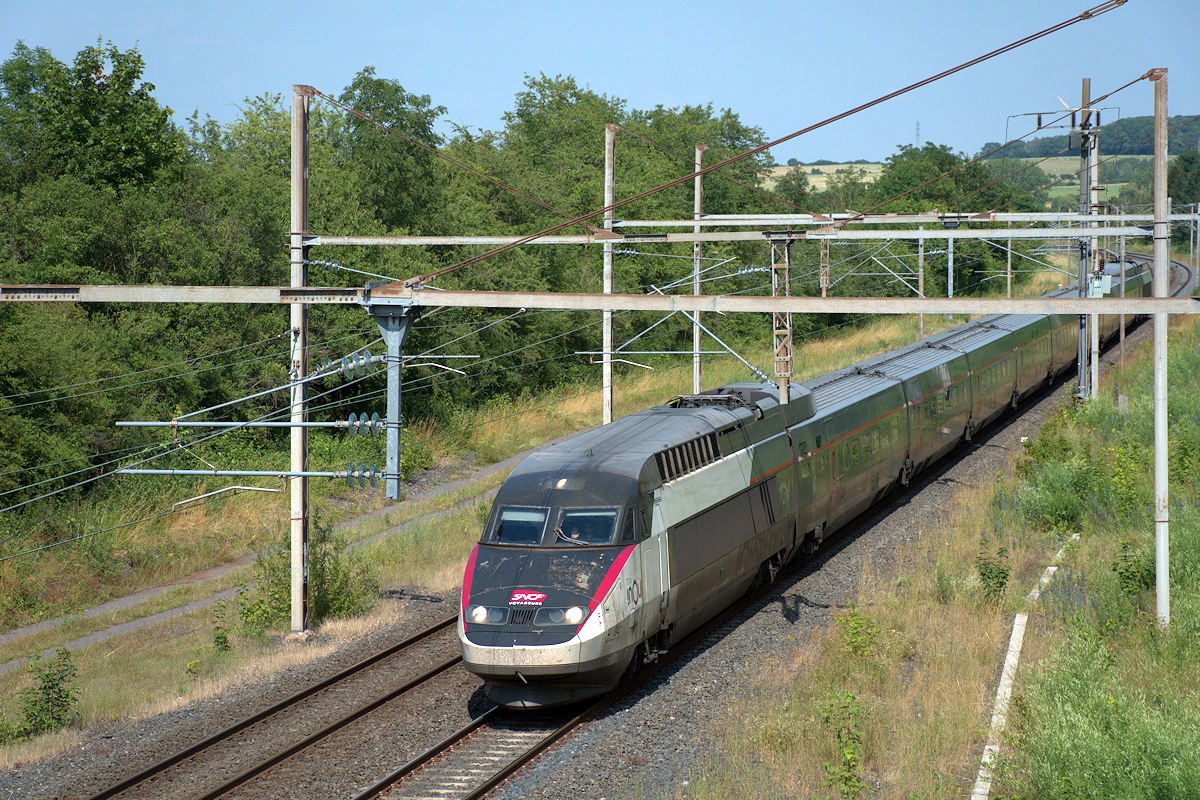 TGV 543 • TGV INOUI 5516 NICE > NANCY