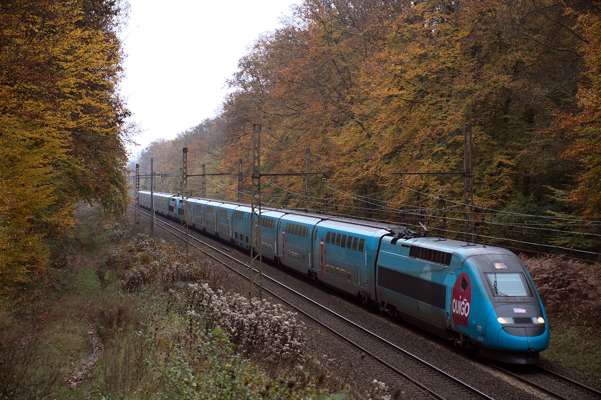 TGV 772 OUIGO + TGV 773 OUIGO • OUIGO 7802 LYON-PERRACHE > PARIS-GARE DE LYON