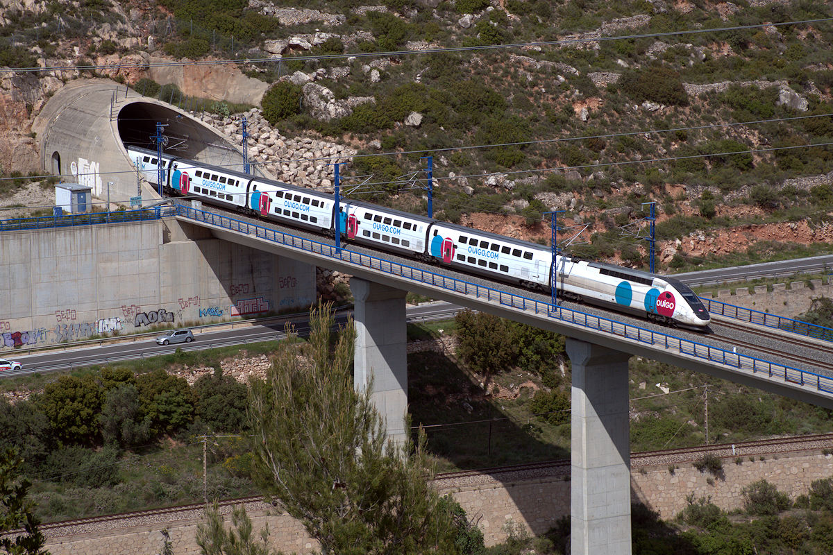 SÉRIE 800 SNCF • TGV 807 • OUIGO 06741 MADRID-PUERTA DE ATOCHA > BARCELONA-SANTS