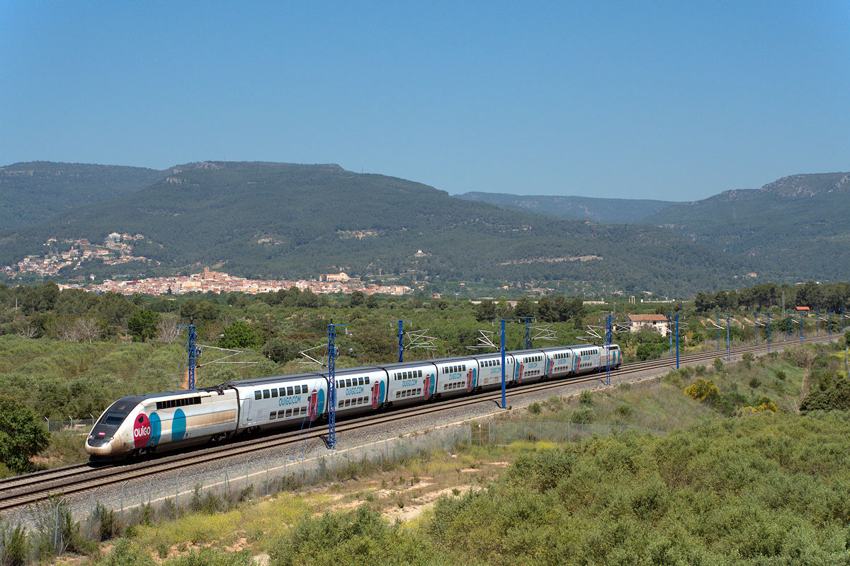 SÉRIE 800 SNCF • OUIGO 06501 MADRID-PUERTA DE ATOCHA > BARCELONA-SANTS