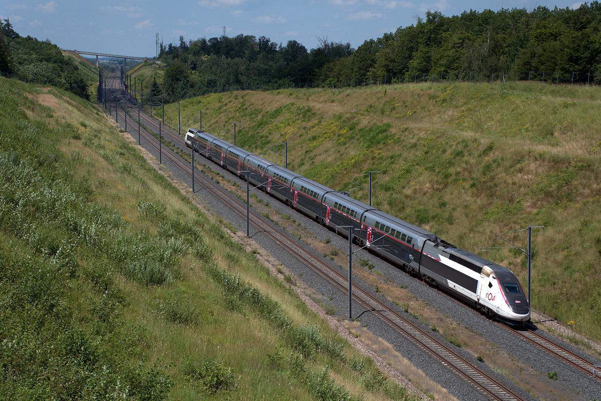 TGV 821 • TGV INOUI 9879 LUXEMBOURG > MONTPELLIER-SUD DE FRANCE