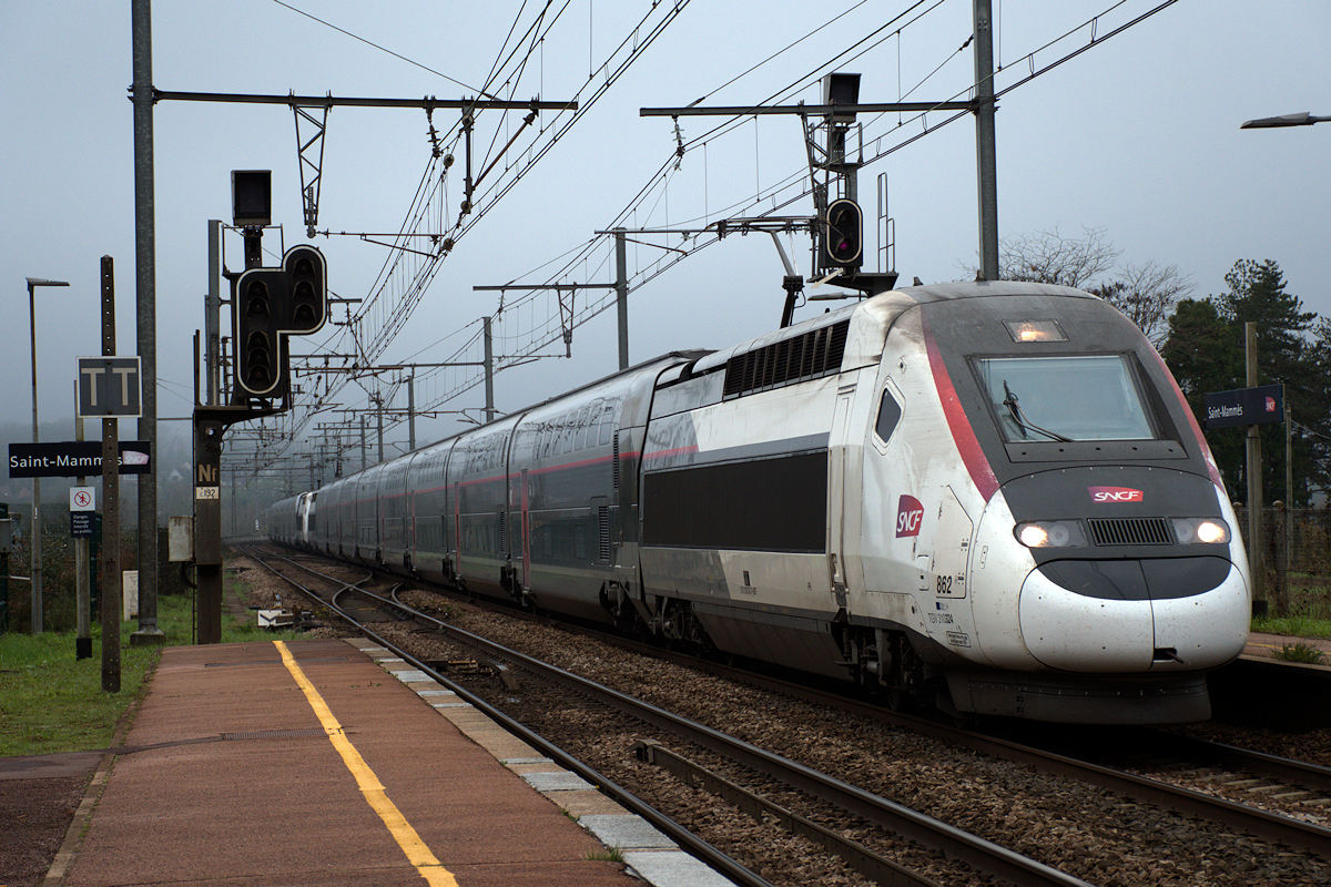 TGV 862 • TGV INOUI 34609 PARIS-GARE DE LYON > LYON-PART-DIEU | TGV INOUI 34109 PARIS-GARE DE LYON > MARSEILLE-SAINT-CHARLES