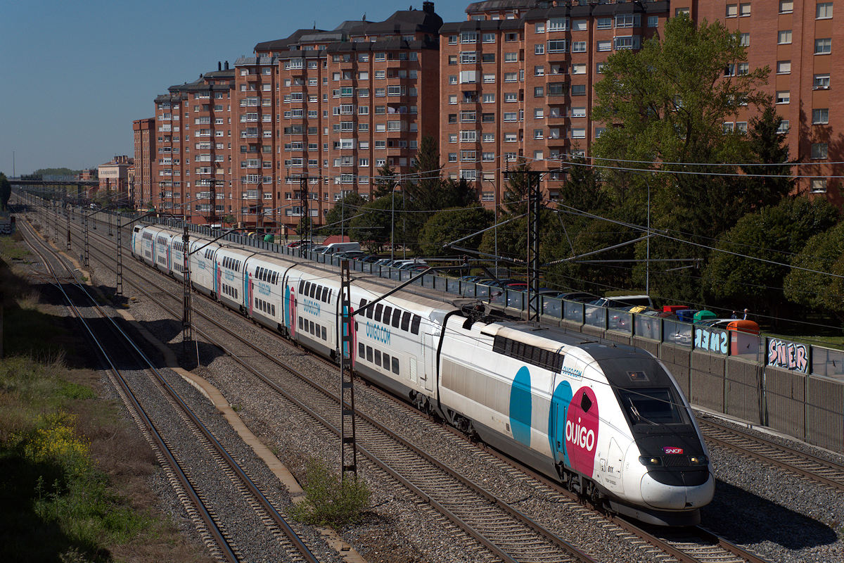 SÉRIE 800 SNCF • OUIGO 06885 ALACANT/ALICANTE > VALLADOLID CAMPO GRANDE
