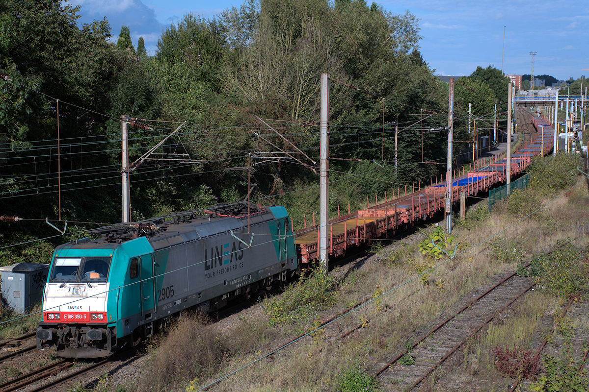 E 186 350-5 2905 LINEAS