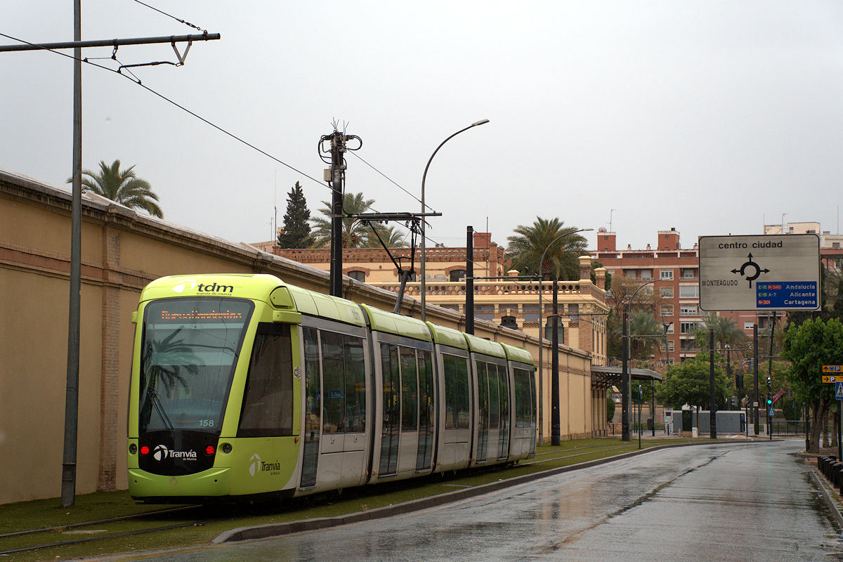 TRAMWAY DE MURCIA • SÉRIE 150 CITADIS 302 ALSTOM • RAME 158