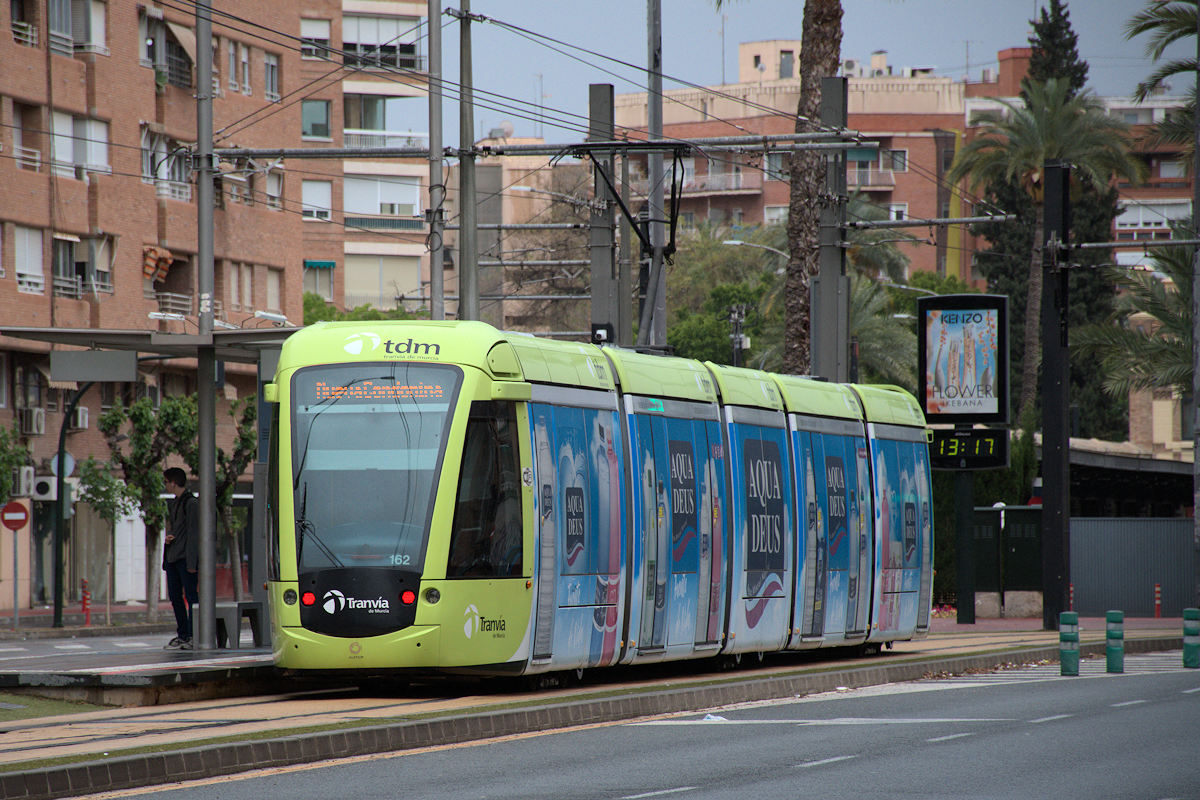 TRAMWAY DE MURCIA • SÉRIE 150 CITADIS 302 ALSTOM • RAME 162