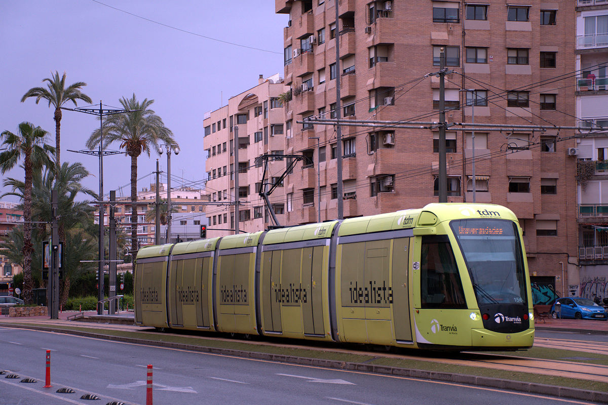 TRAMWAY DE MURCIA • SÉRIE 150 CITADIS 302 ALSTOM • RAME 156