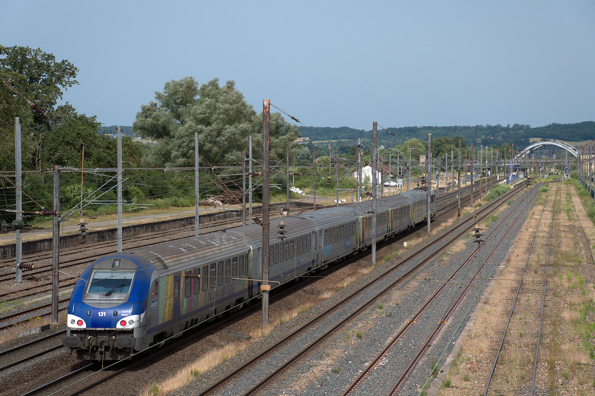 VOITURE PILOTE CORAIL B5uxh • TER 835034 STRASBOURG > NANCY