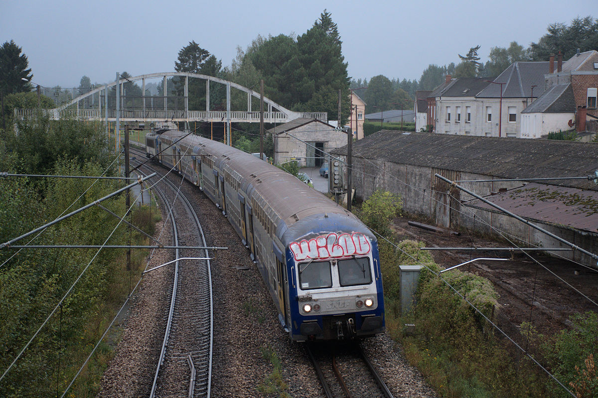 RAME N04 + BB 22200 HAUTS-DE-FRANCE • TER K60 841817 LILLE-FLANDRES > MAUBEUGE