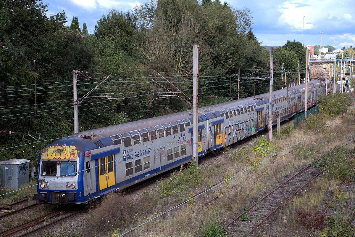 RAME N03 + BB 22265 HAUTS-DE-FRANCE • TER K60 841816 JEUMONT > LILLE-FLANDRES