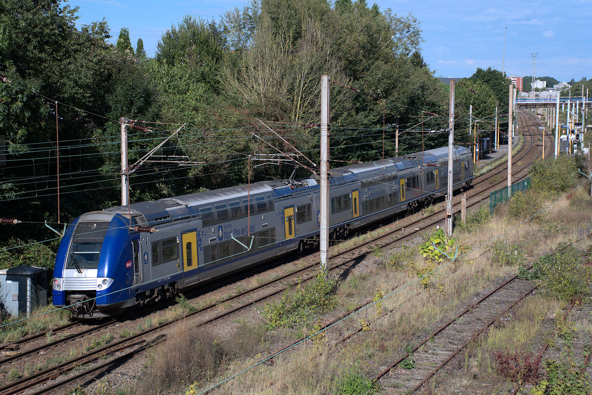 Z 24773/Z 24774 RAME 637 HAUTS-DE-FRANCE • TER K60 841815 LILLE-FLANDRES > MAUBEUGE