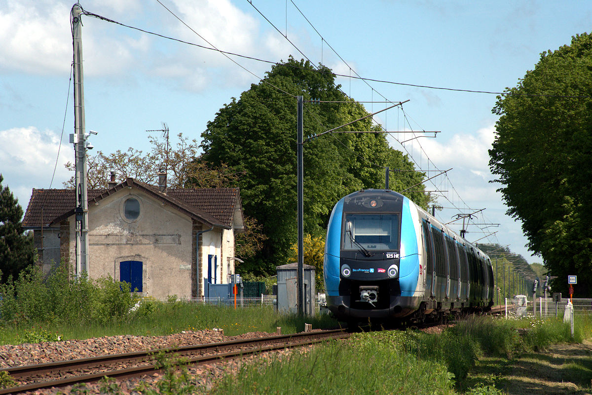 Z 50249/Z 50250 125HE • TRANSILIEN PITU COULOMMIERS > PARIS-EST