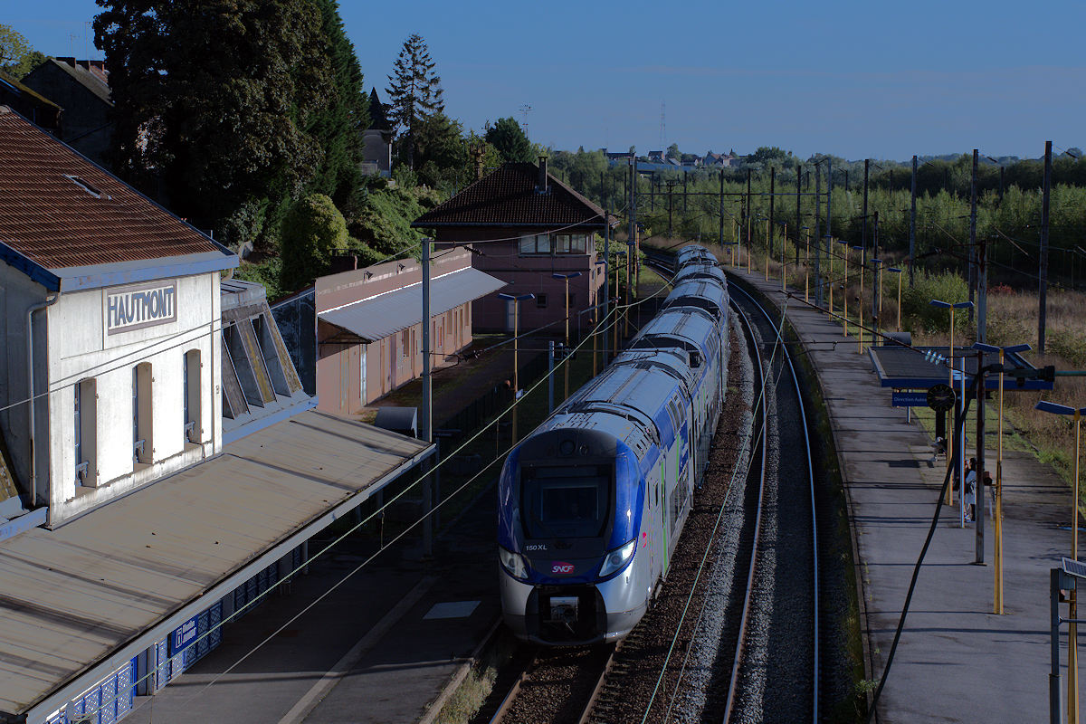 Z 55799/Z 55800 RAME 150XL HAUTS-DE-FRANCE • TER K13 16451 PARIS-NORD > MAUBEUGE