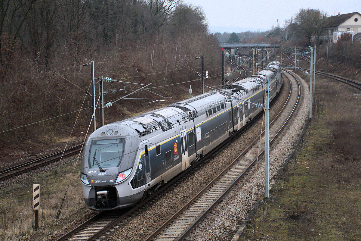 Z 56807/Z 56808 RAME 804XL NORMANDIE