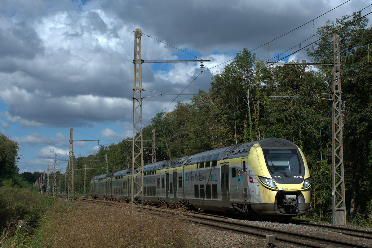 Z 56708/Z 57707 RAME 704L CENTRE-VAL DE LOIRE