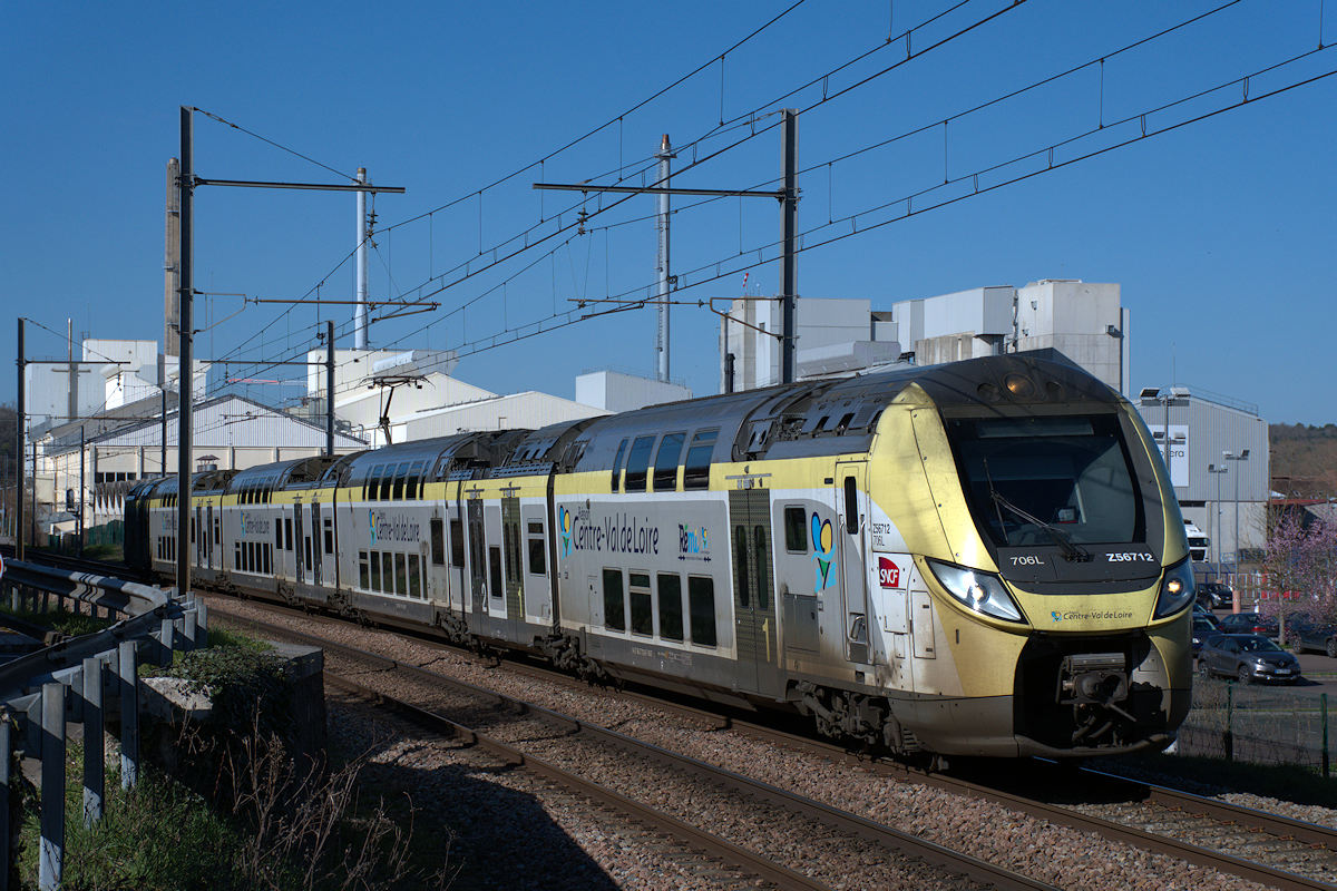 Z 56712/Z 56711 CENTRE-VAL DE LOIRE • RAME 708L