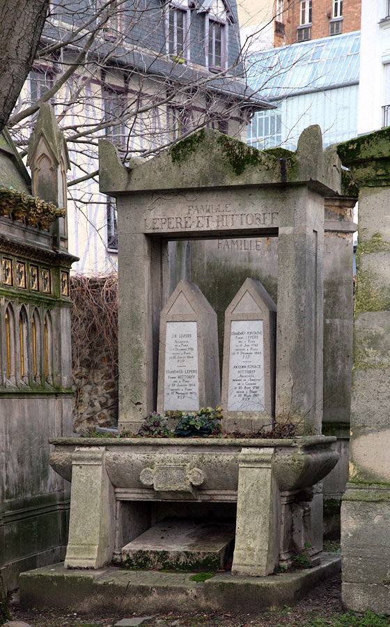 TOMBE DE JACQUES HITTORFF
